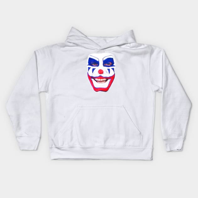 Doink - Face Kids Hoodie by BigOrangeShirtShop